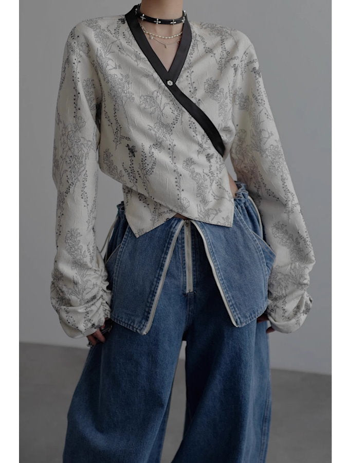 Reversible front-cross shirt_BDHL5077