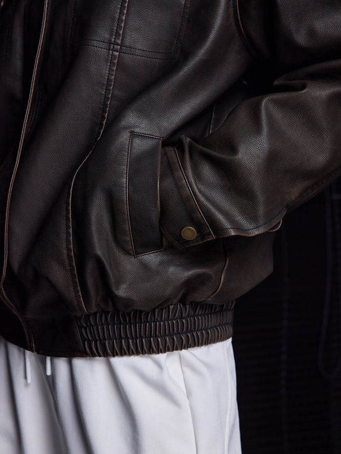 Eco-leather flight jacket_BDHL4940