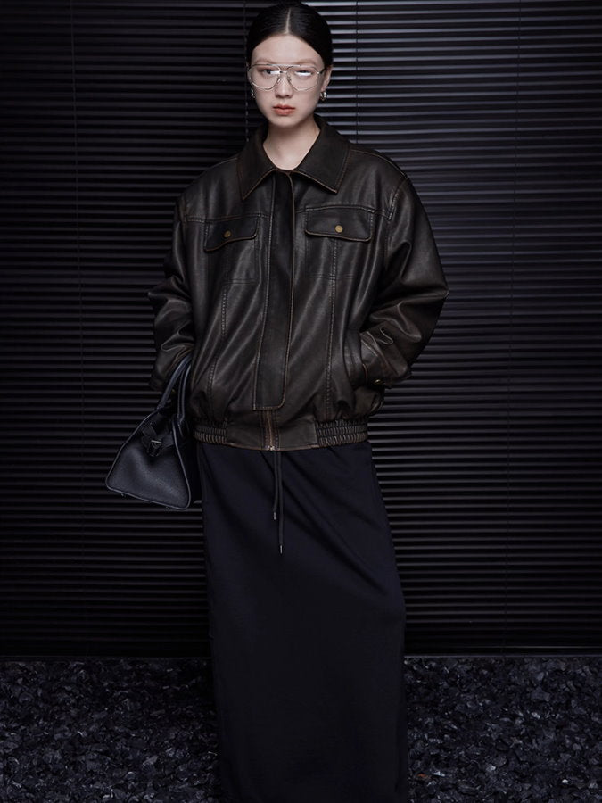 Eco-leather flight jacket_BDHL4940