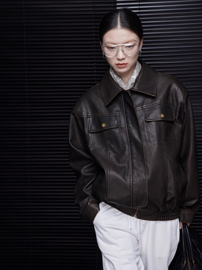 Eco-leather flight jacket_BDHL4940