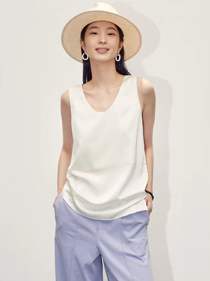 U-Neck Seamless Sleeveless_BDHL4719