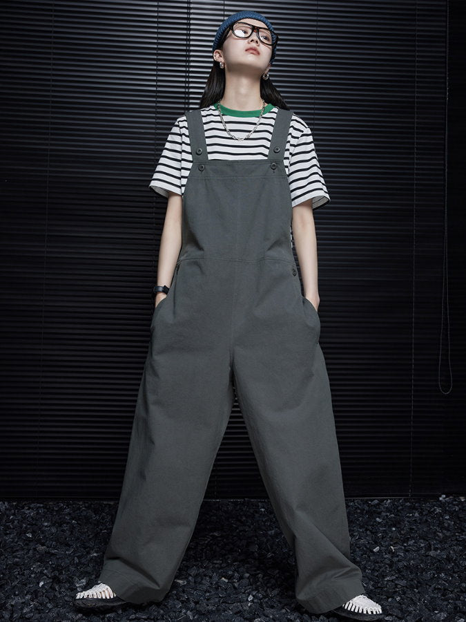 Wide Leg Cotton Overalls_BDHL4619