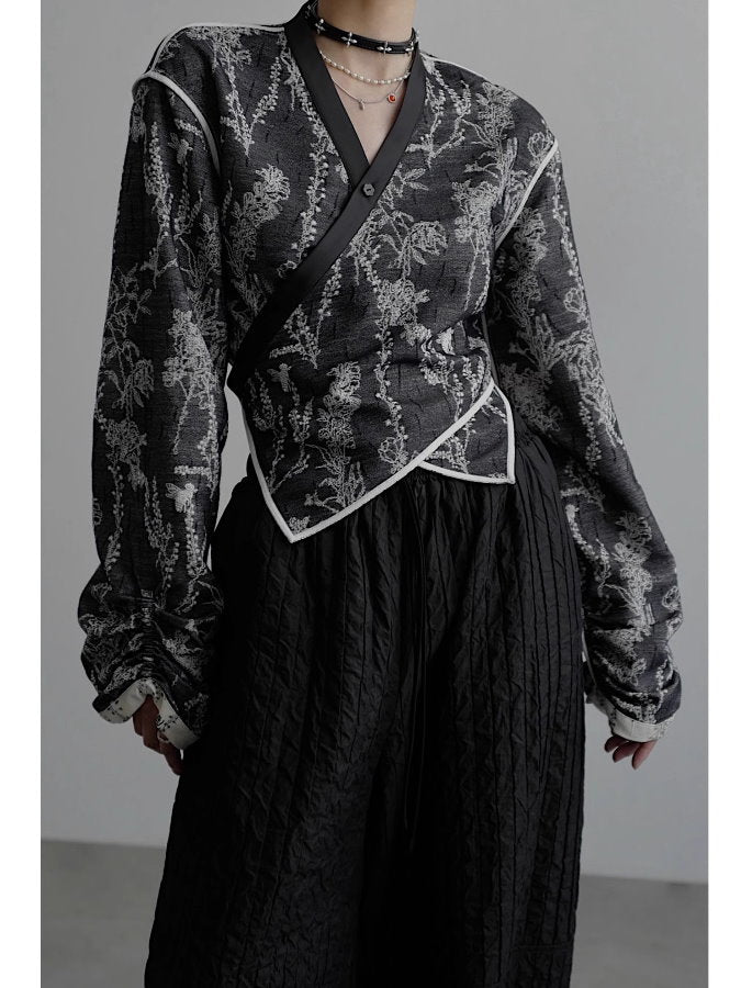 Reversible front-cross shirt_BDHL5077