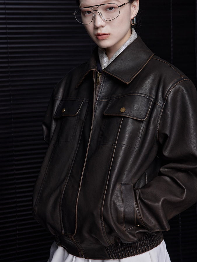 Eco-leather flight jacket_BDHL4940