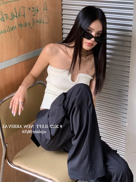 U領針織抹胸_BDHL7114