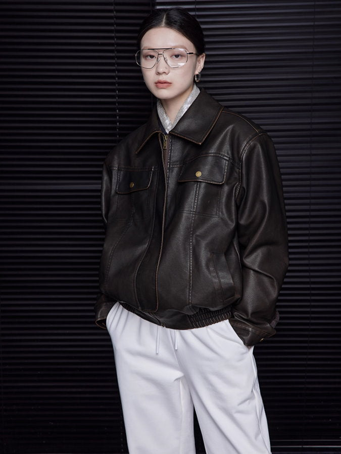 Eco-leather flight jacket_BDHL4940