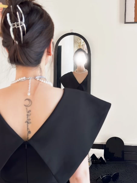 大領黑色無袖洋裝_BDHL7570