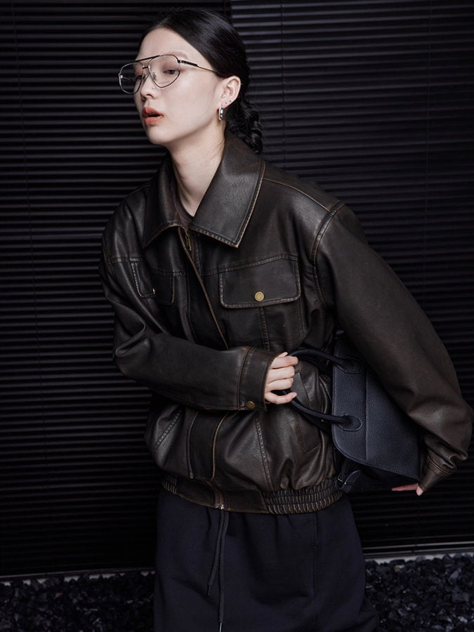 Eco-leather flight jacket_BDHL4940