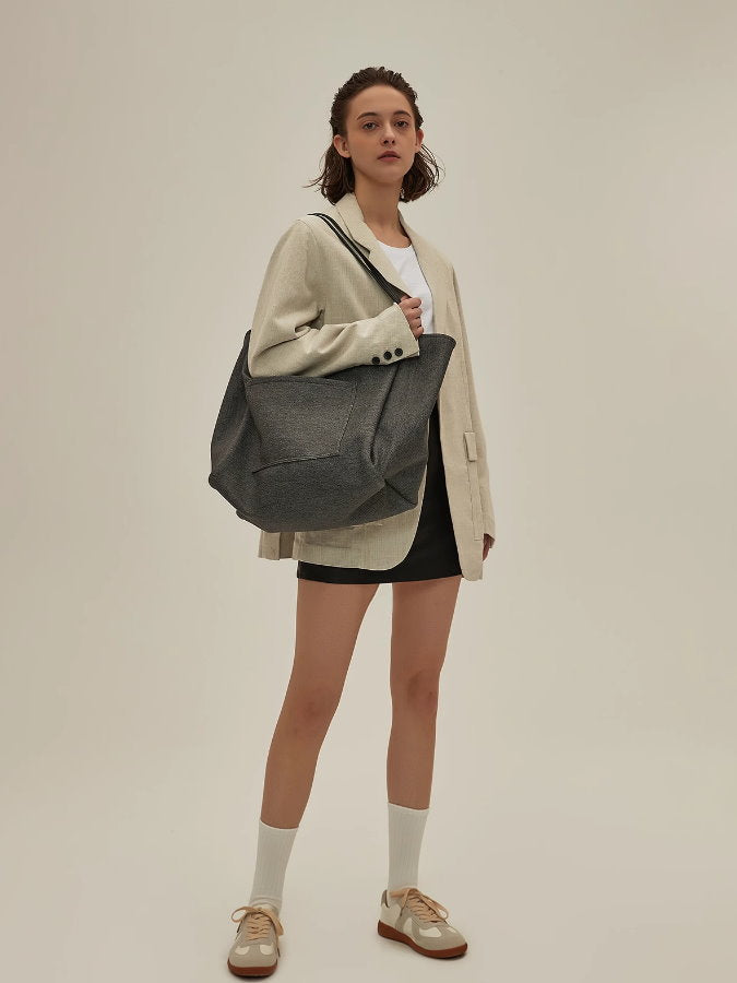 Imitation denim tote bag_BDHL4970