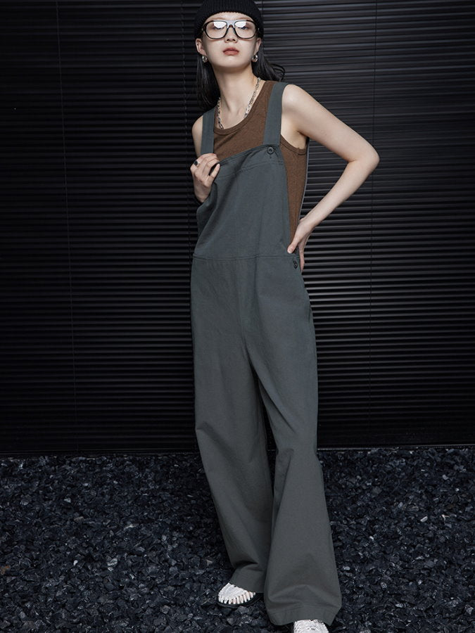 Wide Leg Cotton Overalls_BDHL4619