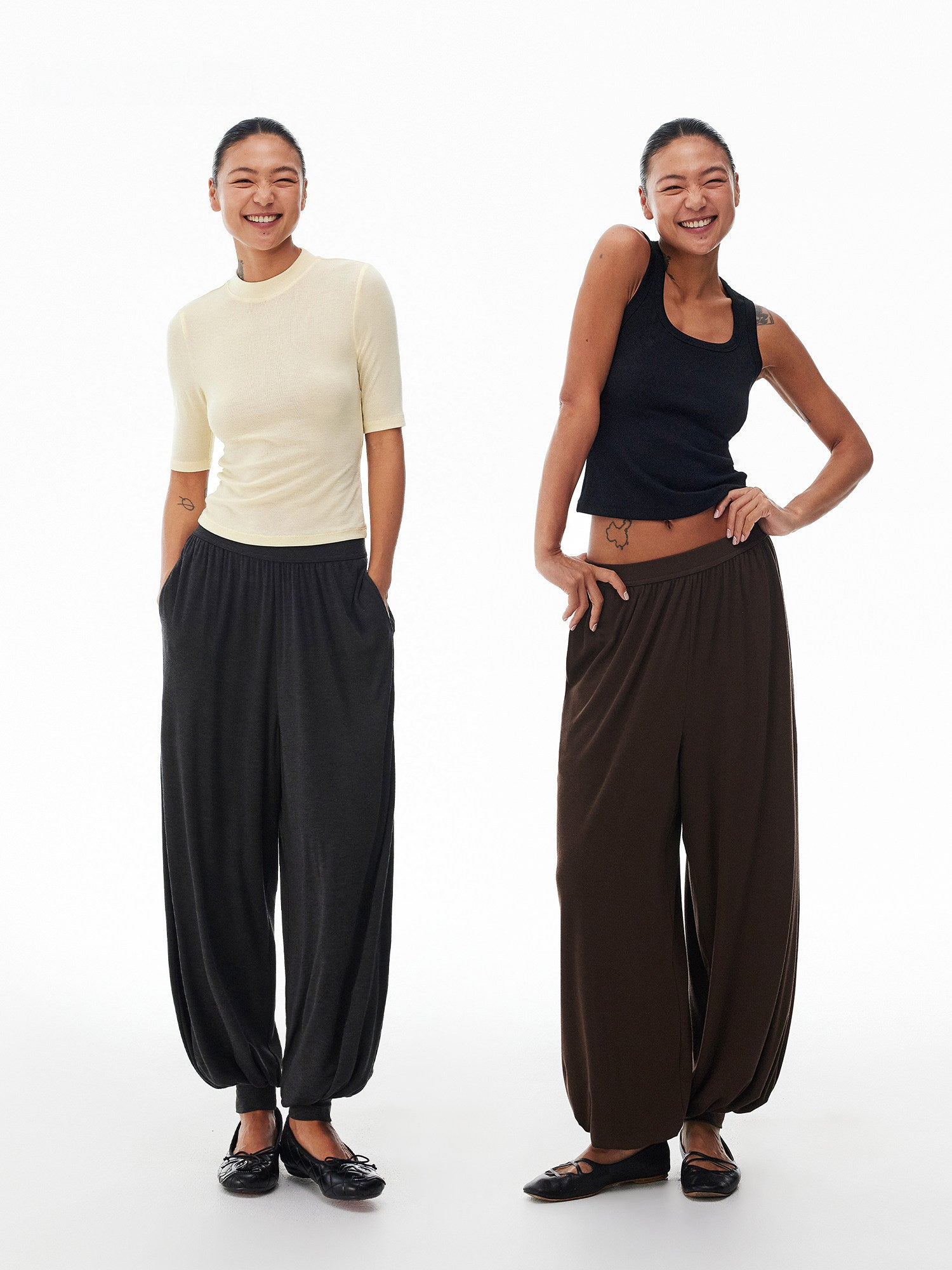 パンツ hallow39 Relaxed Lantern Jogger Pants_BDHL8312 – HELROUS