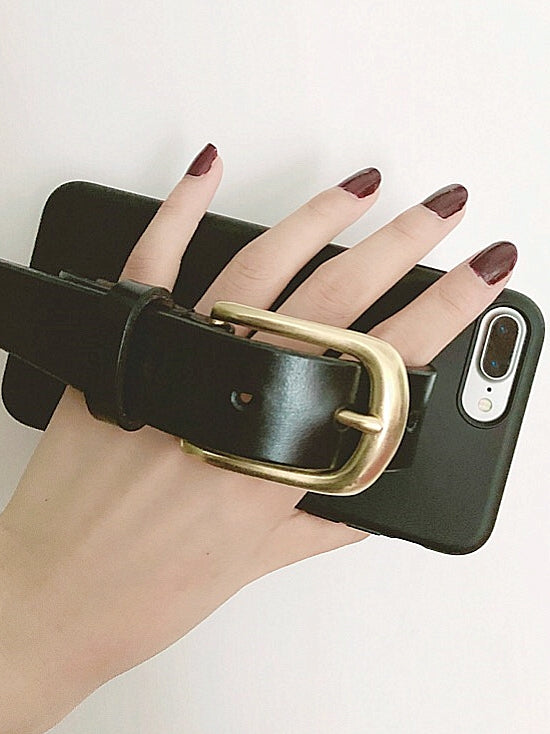 牛皮腕帶適用於 iPhone 手機殼_BDHL7858