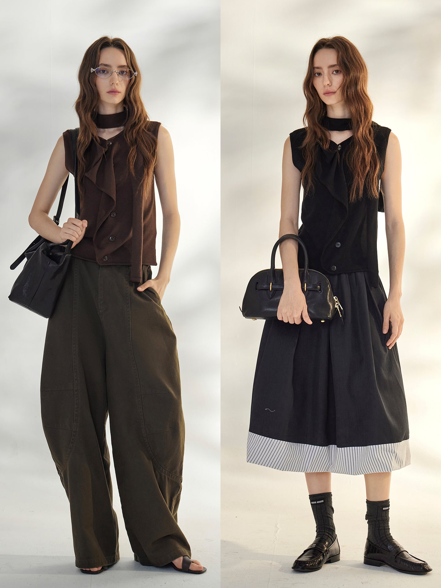 蝴蝶結無袖上衣_BDHL7666