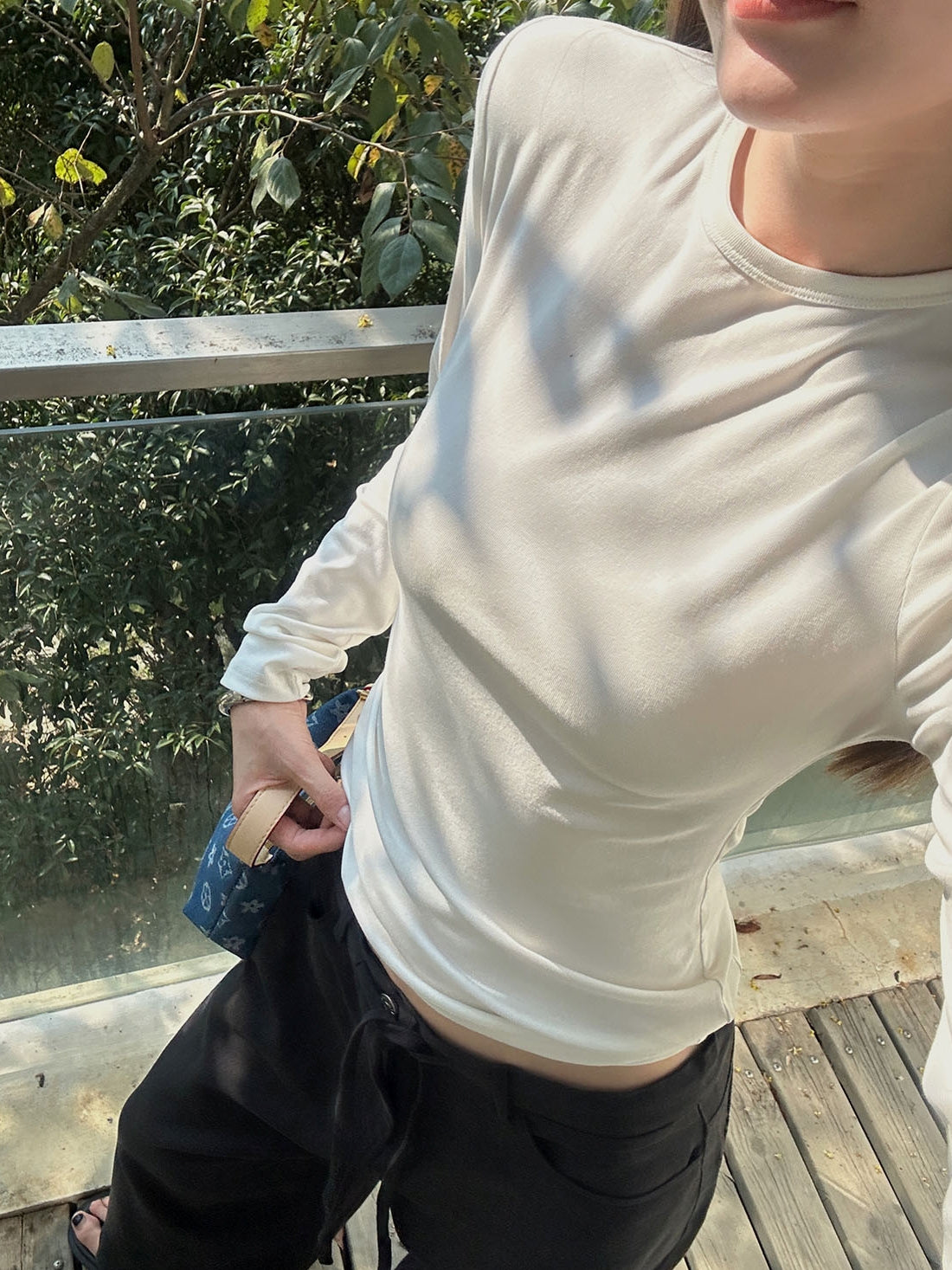 腰部長袖上衣_BDHL7138