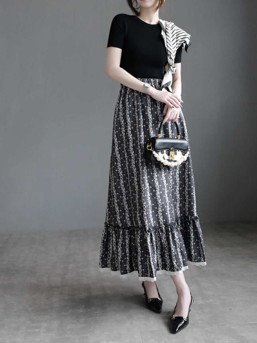 修身短袖針織上衣_BDHL7266