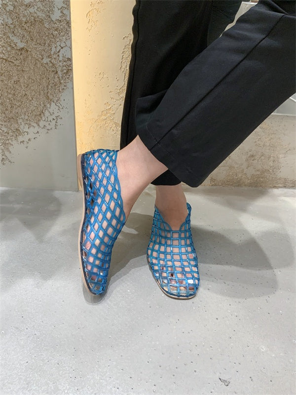 Flat Heel Mesh Shoes_BDHL7452