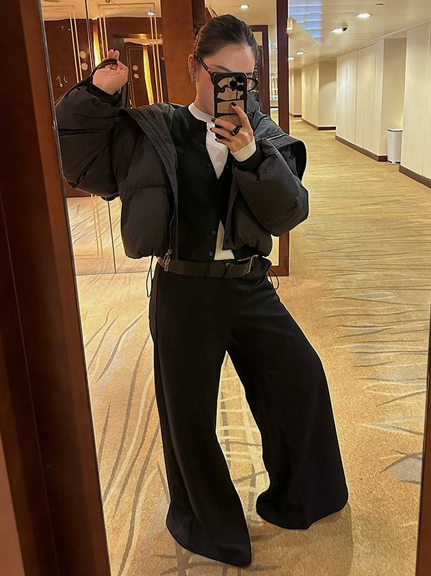 仿兩件式針織上衣_BDHL6817