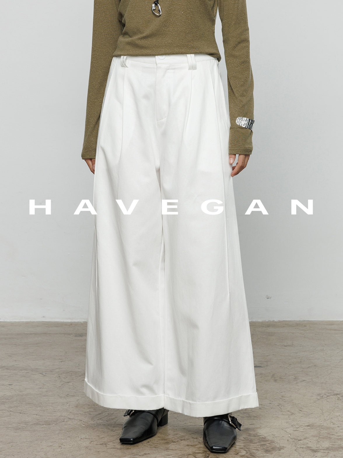 寬腿直筒褲_BDHL7891