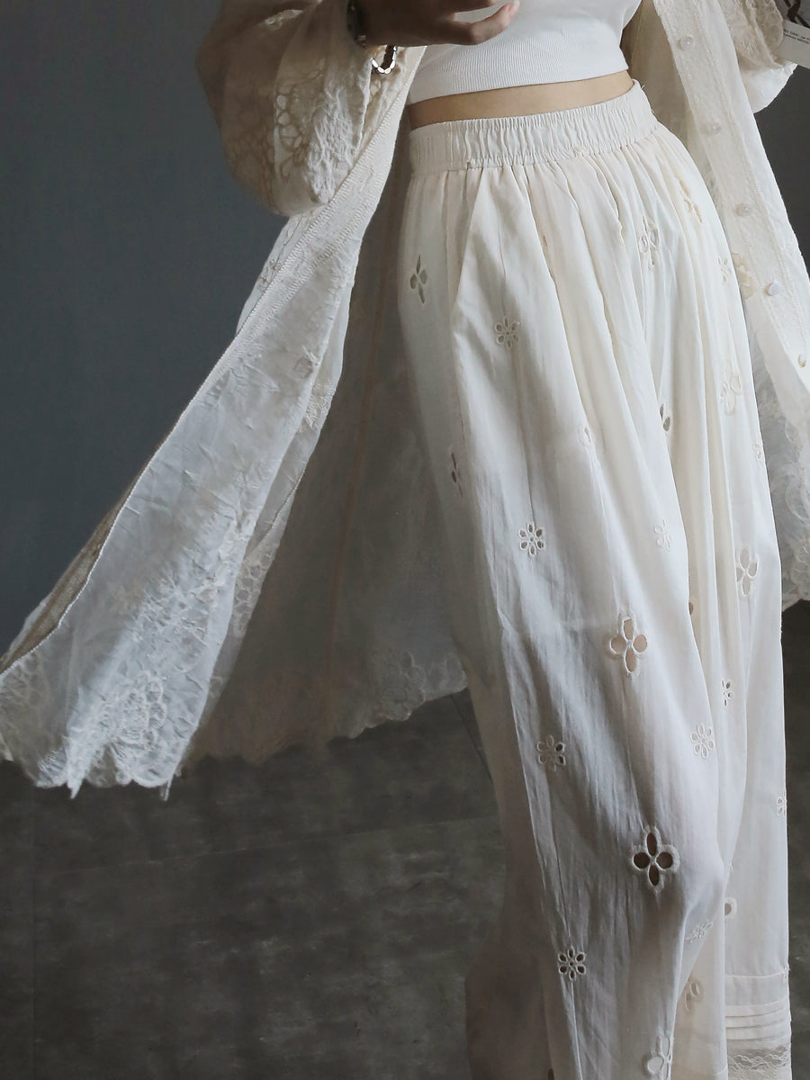 刺繡長襯衫或寬褲_BDHL7658