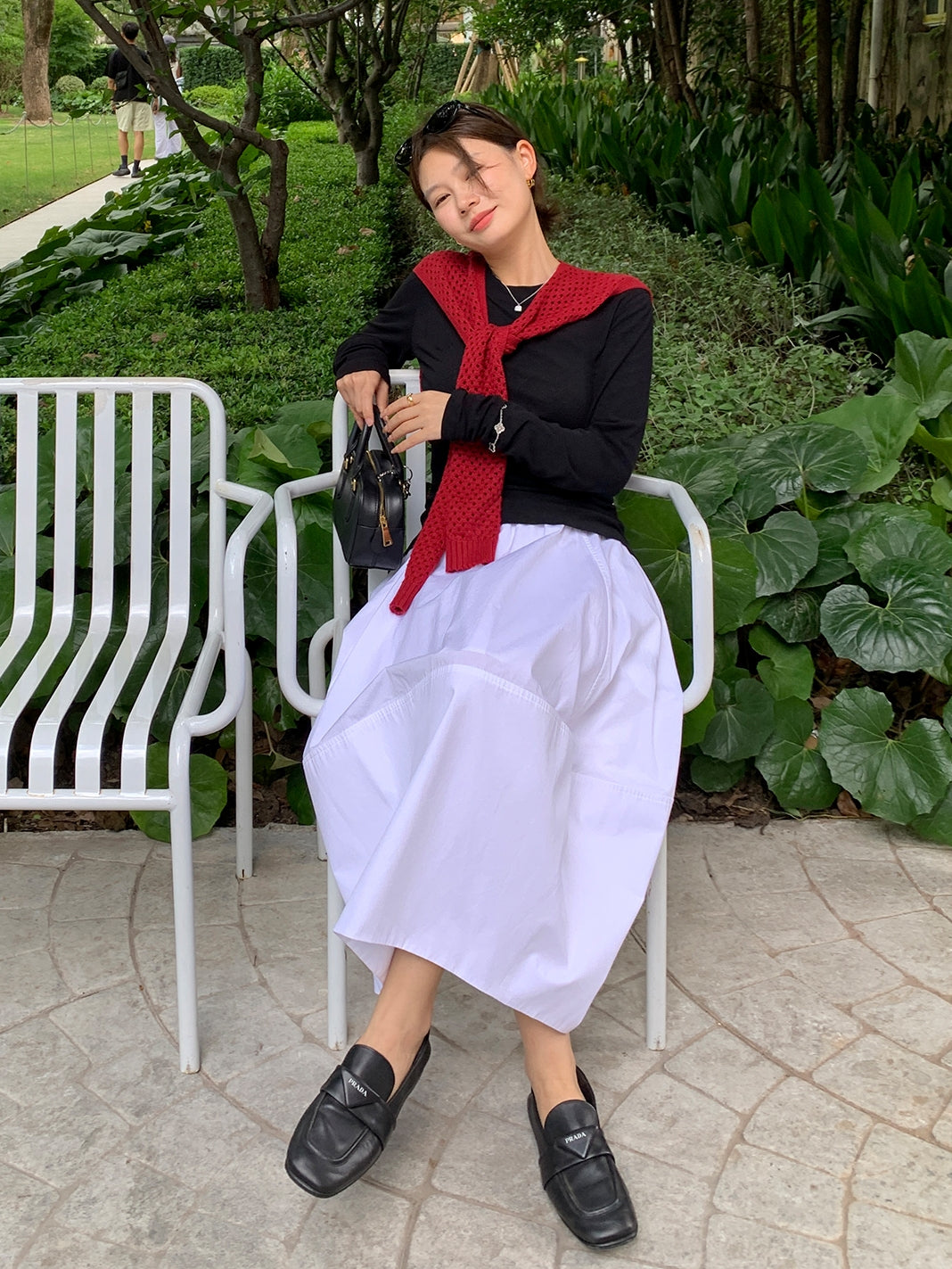 簡約高腰壞裙_BDHL7618