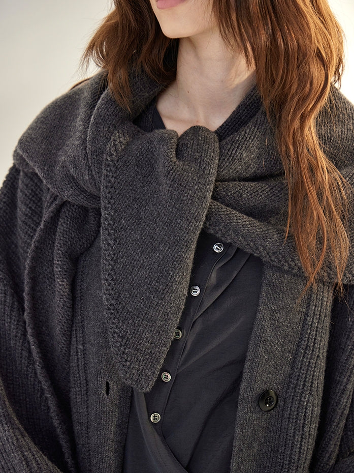 Thick Large Cardigan Or Triangular Stole_BDHL7671