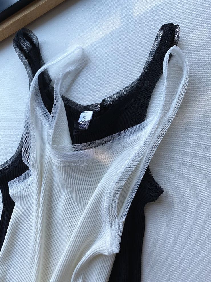 羅紋薄打底背心_BDHL7446