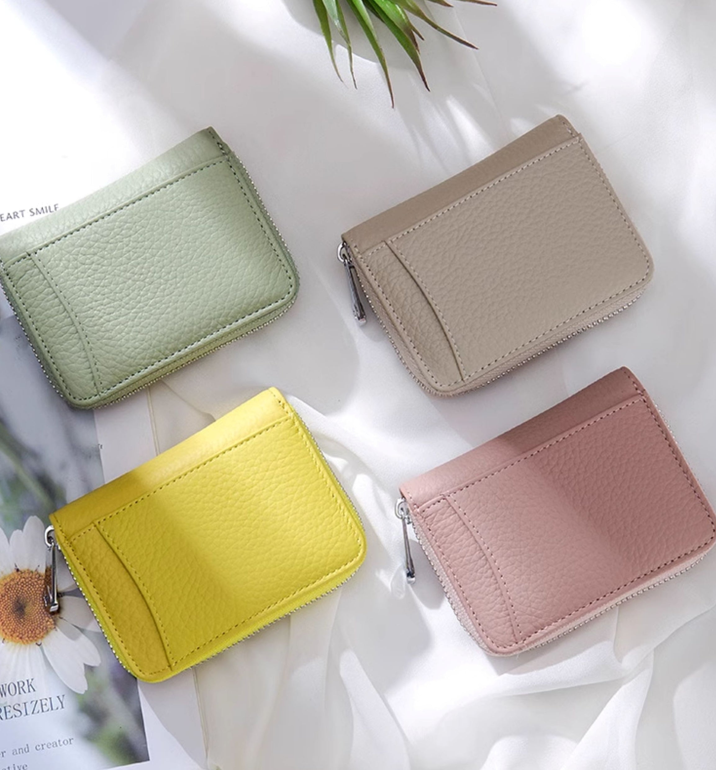 Simple Short Zipper Coin Purse_BDHL7828