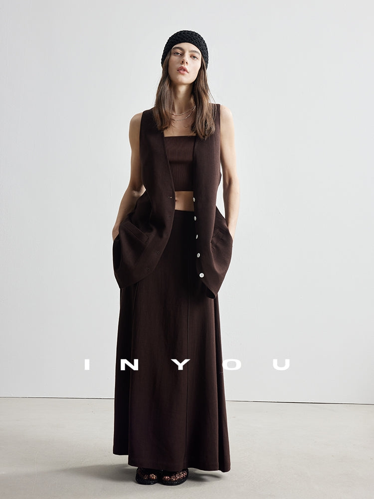 慵懶背心或寬褲或擺裙_BDHL7108