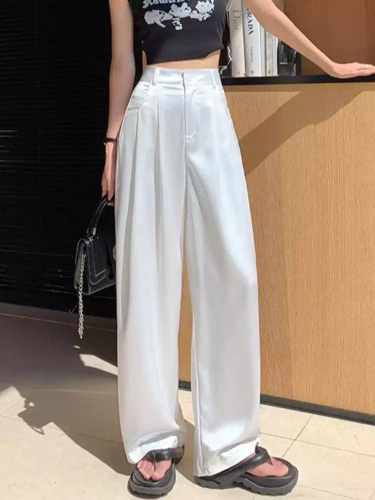 薄款垂墜直筒褲_BDHL7131