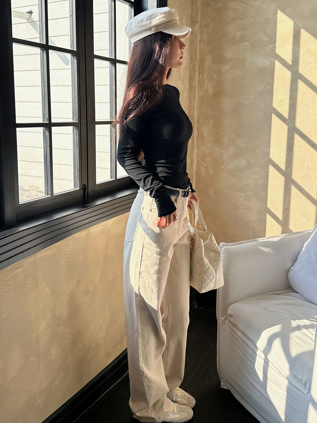 腰部長袖上衣_BDHL7138