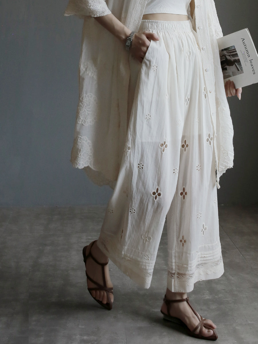 刺繡長襯衫或寬褲_BDHL7658