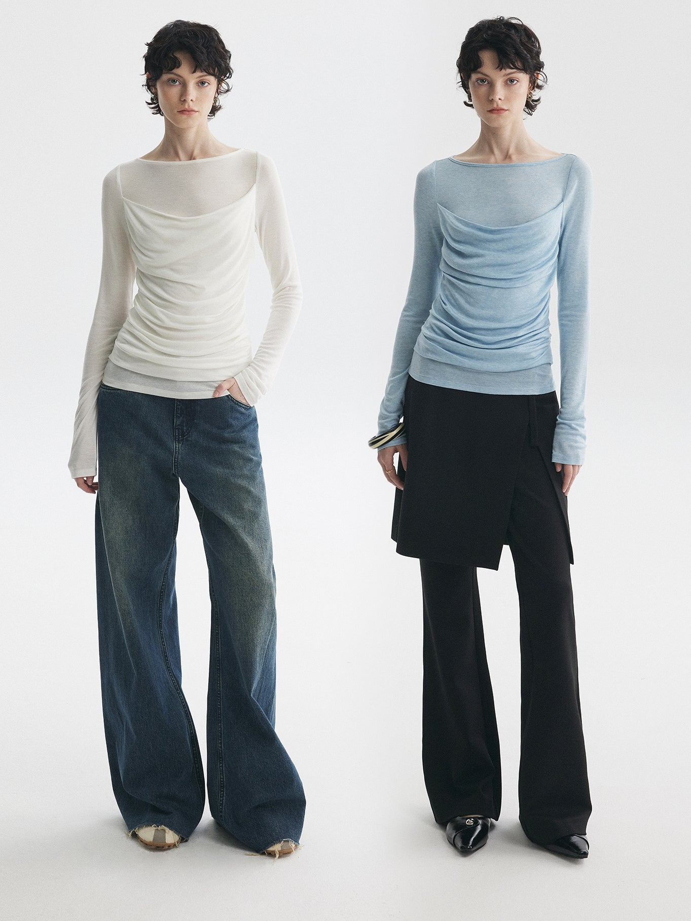 輕盈兩件式上衣_BDHL7723