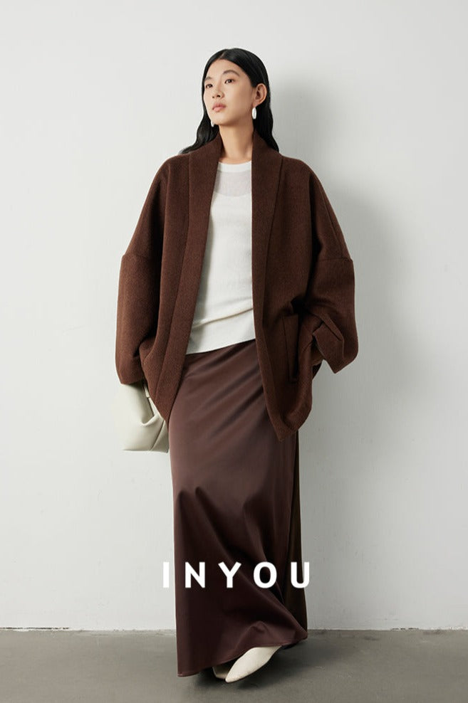Effortlessly Chic Ebony Brown Jacket_BDHL5285