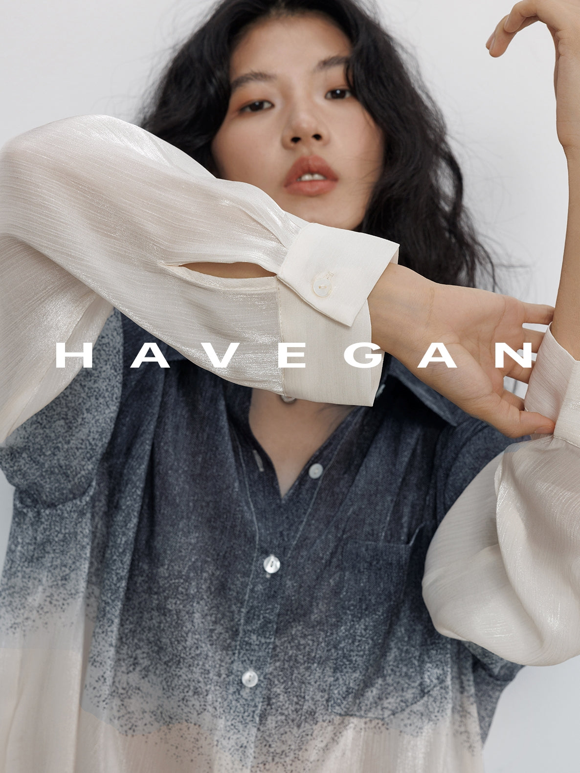 設計漸層印花襯衫_BDHL7604