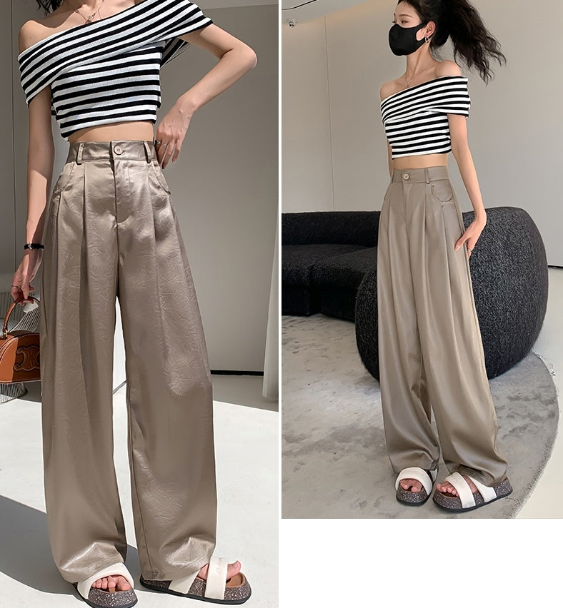 薄款垂墜直筒褲_BDHL7131