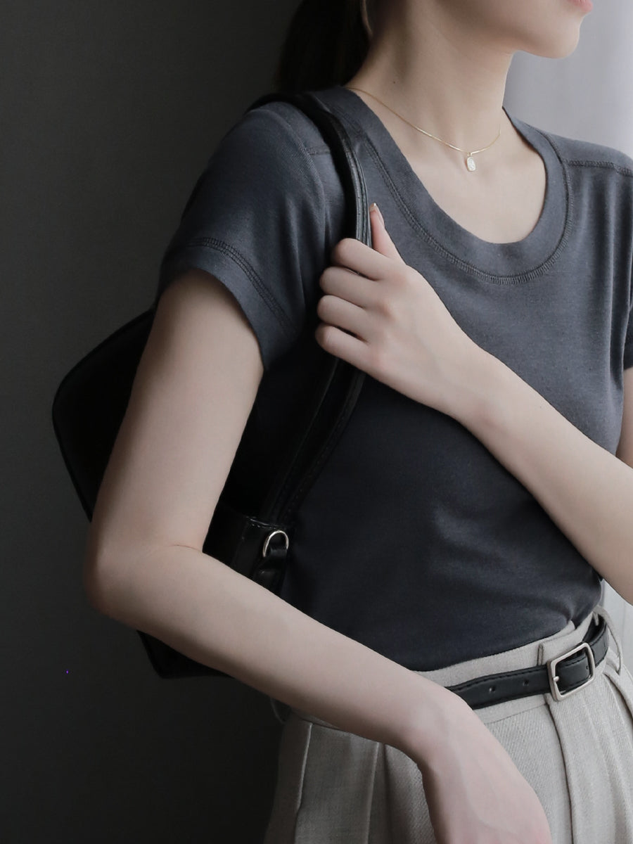 3D開衩圓領T卹_BDHL7575