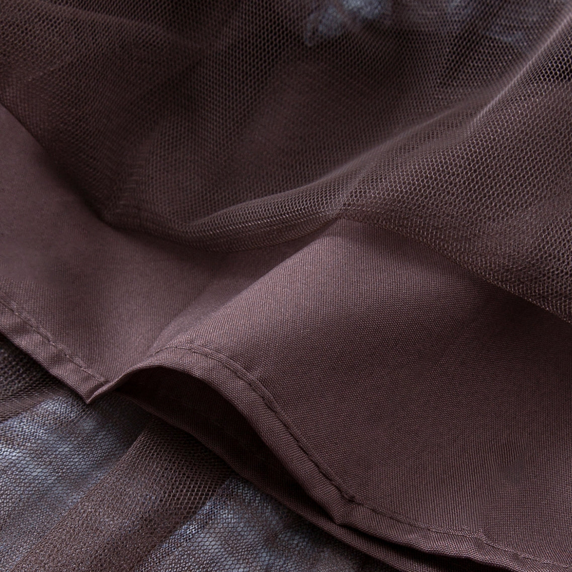 不規則格紋A字裙_BDHL7662