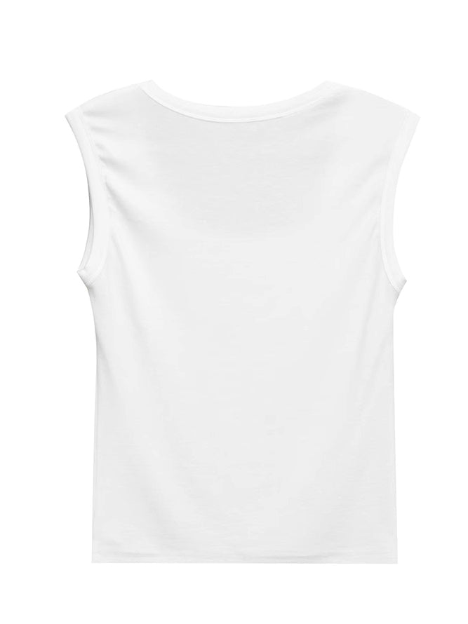 Wide Strap Sleeveless Tops_BDHL7412