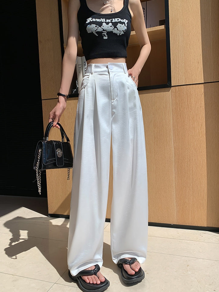 薄款垂墜直筒褲_BDHL7131