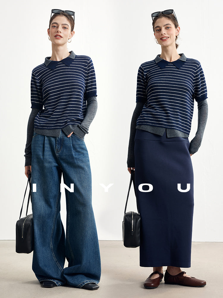 Two-Piece Style Knit Tops_BDHL7748