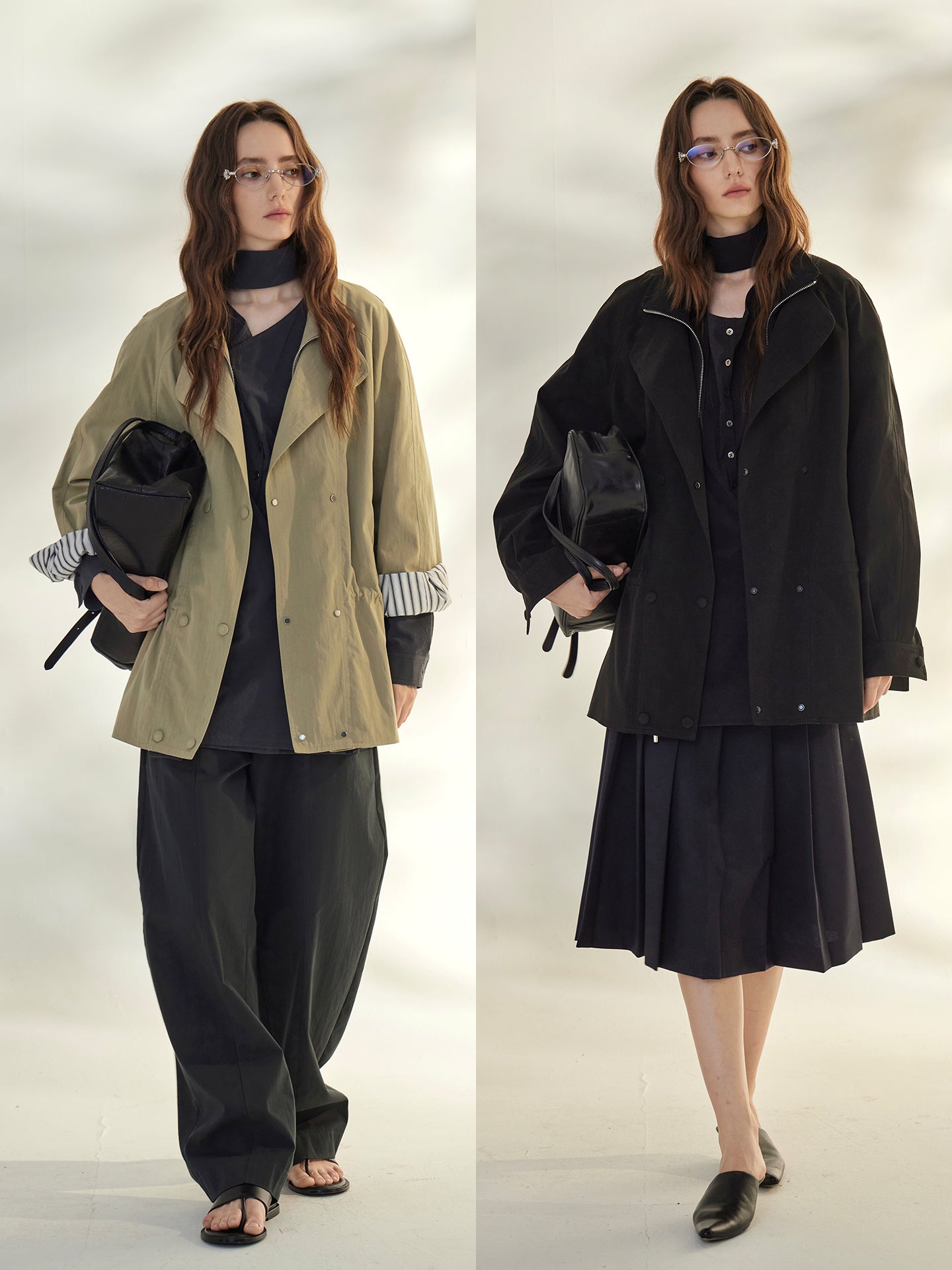 Fake Two-Piece Short Jacket_BDHL7669