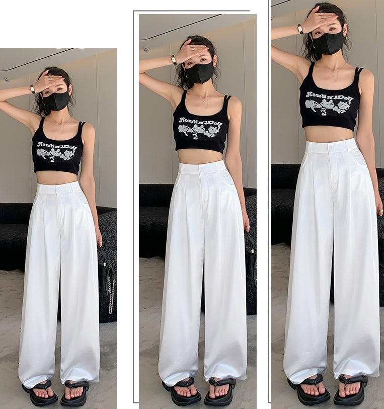 薄款垂墜直筒褲_BDHL7131