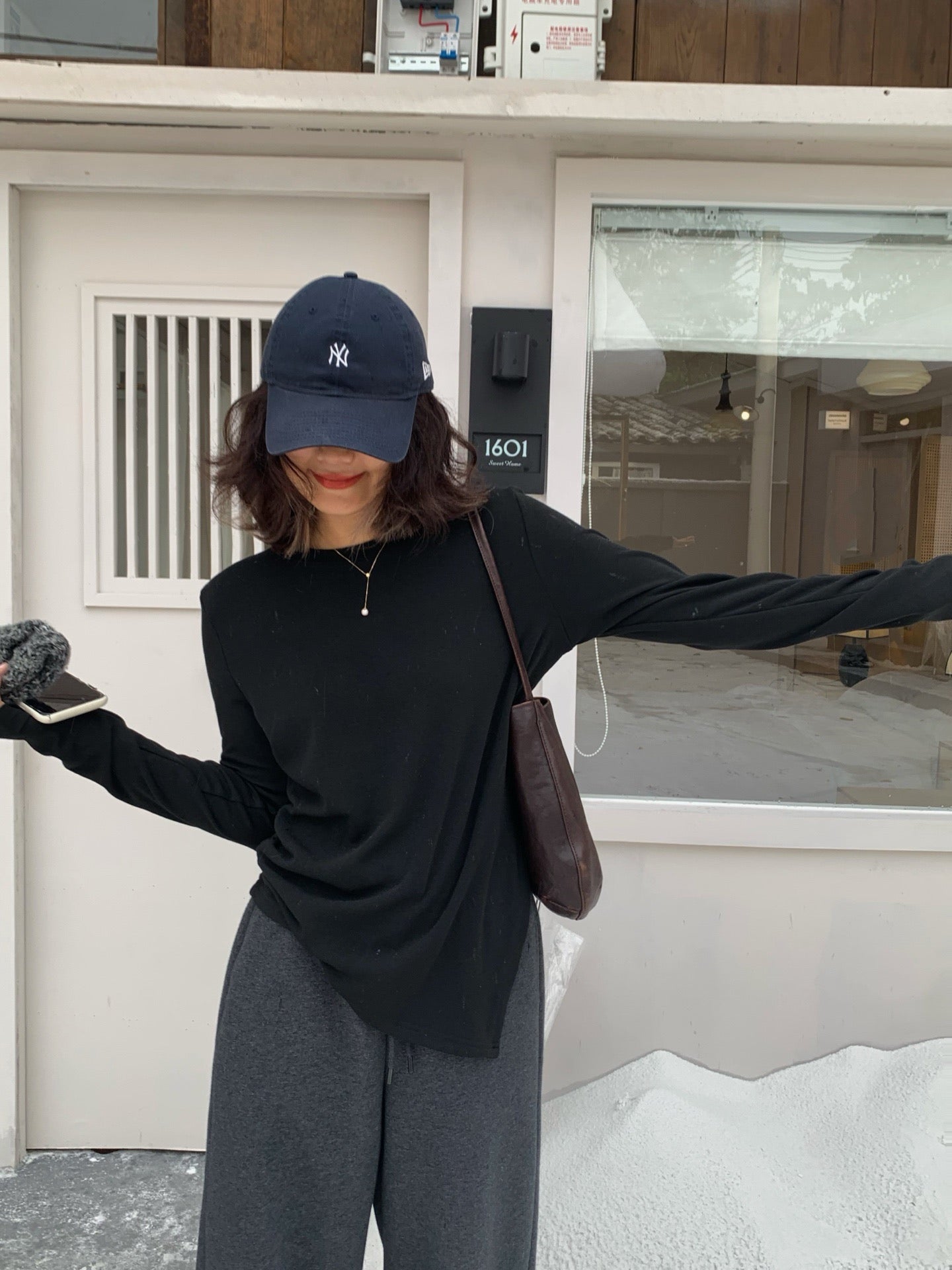 修身側褶上衣_BDHL7852