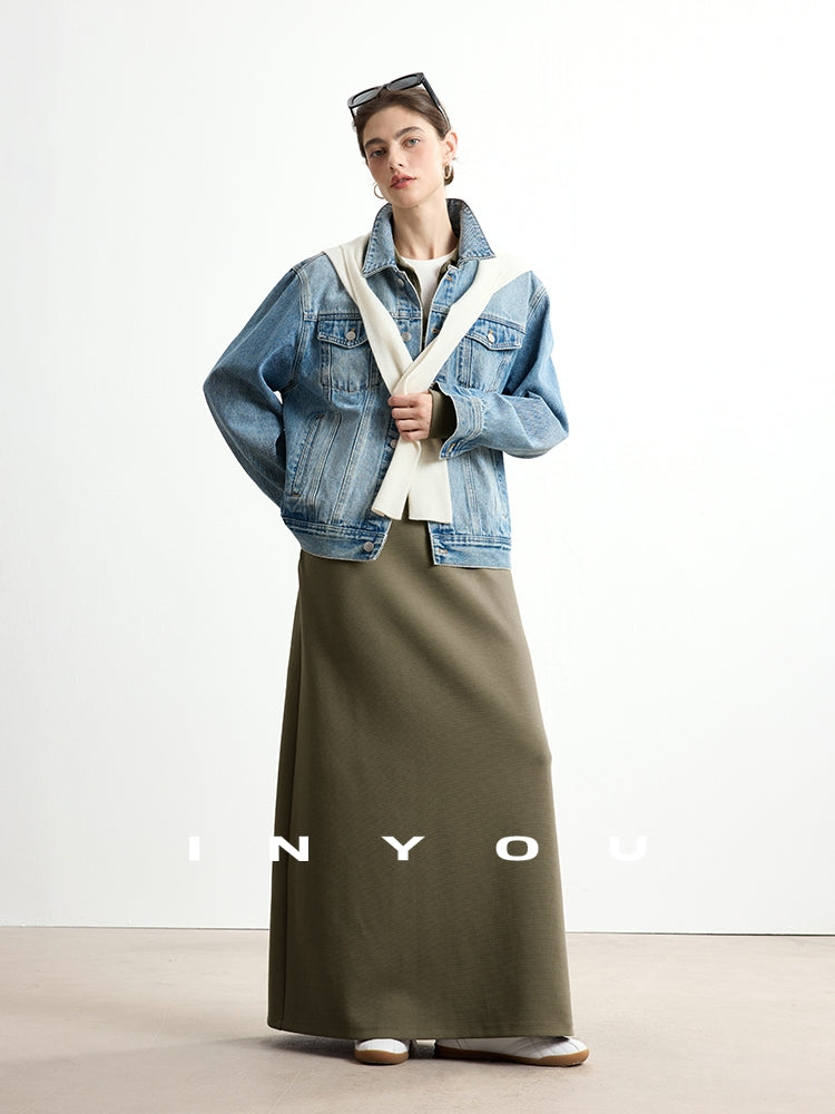 Polo 翻領修身長裙_BDHL7753