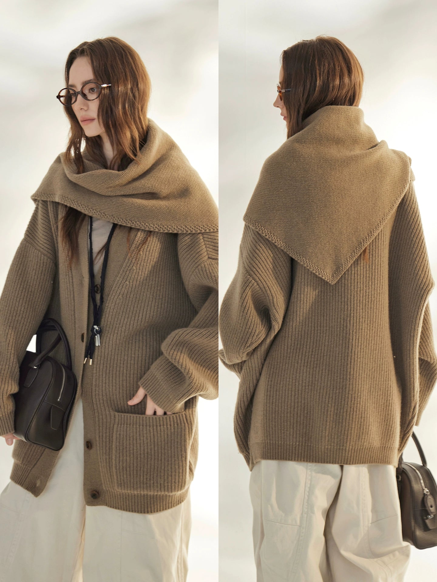 Thick Large Cardigan Or Triangular Stole_BDHL7671