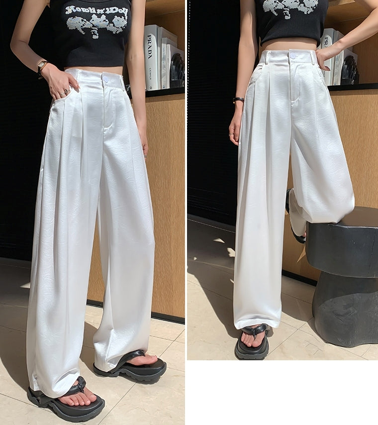 薄款垂墜直筒褲_BDHL7131