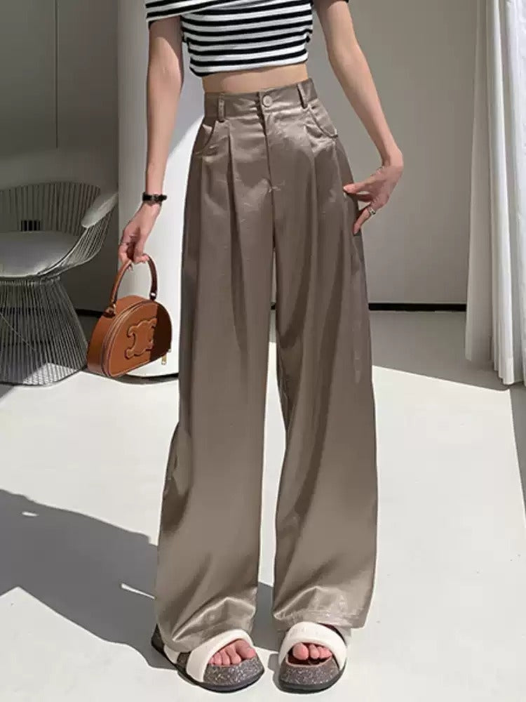 薄款垂墜直筒褲_BDHL7131