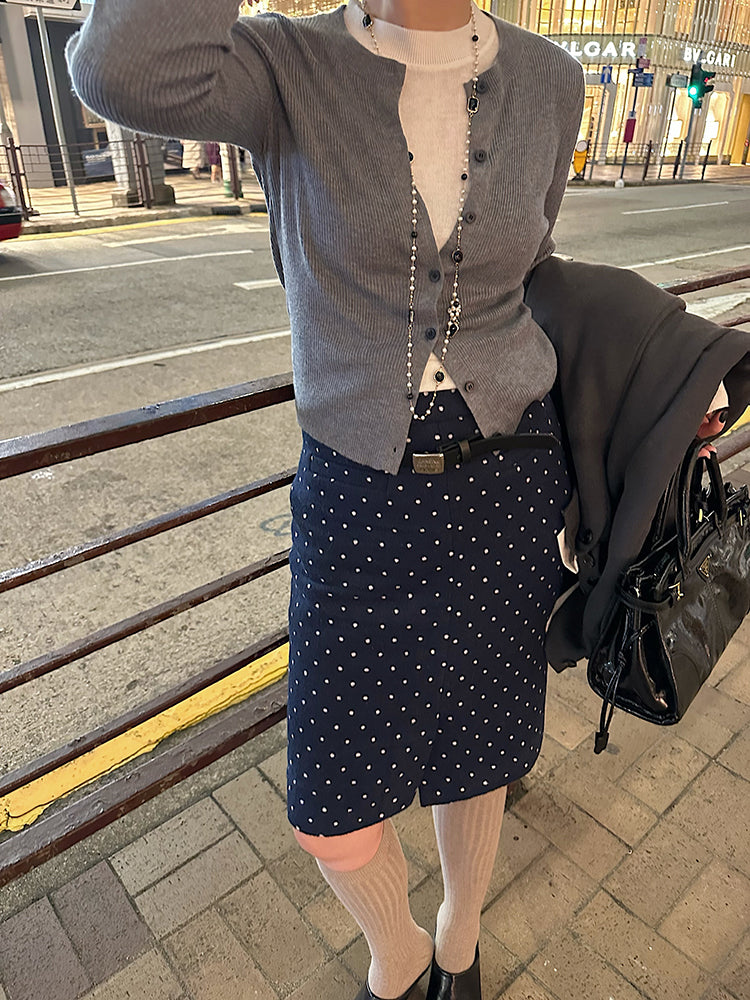 仿兩件式針織上衣_BDHL6817