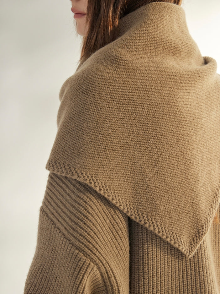 Thick Large Cardigan Or Triangular Stole_BDHL7671