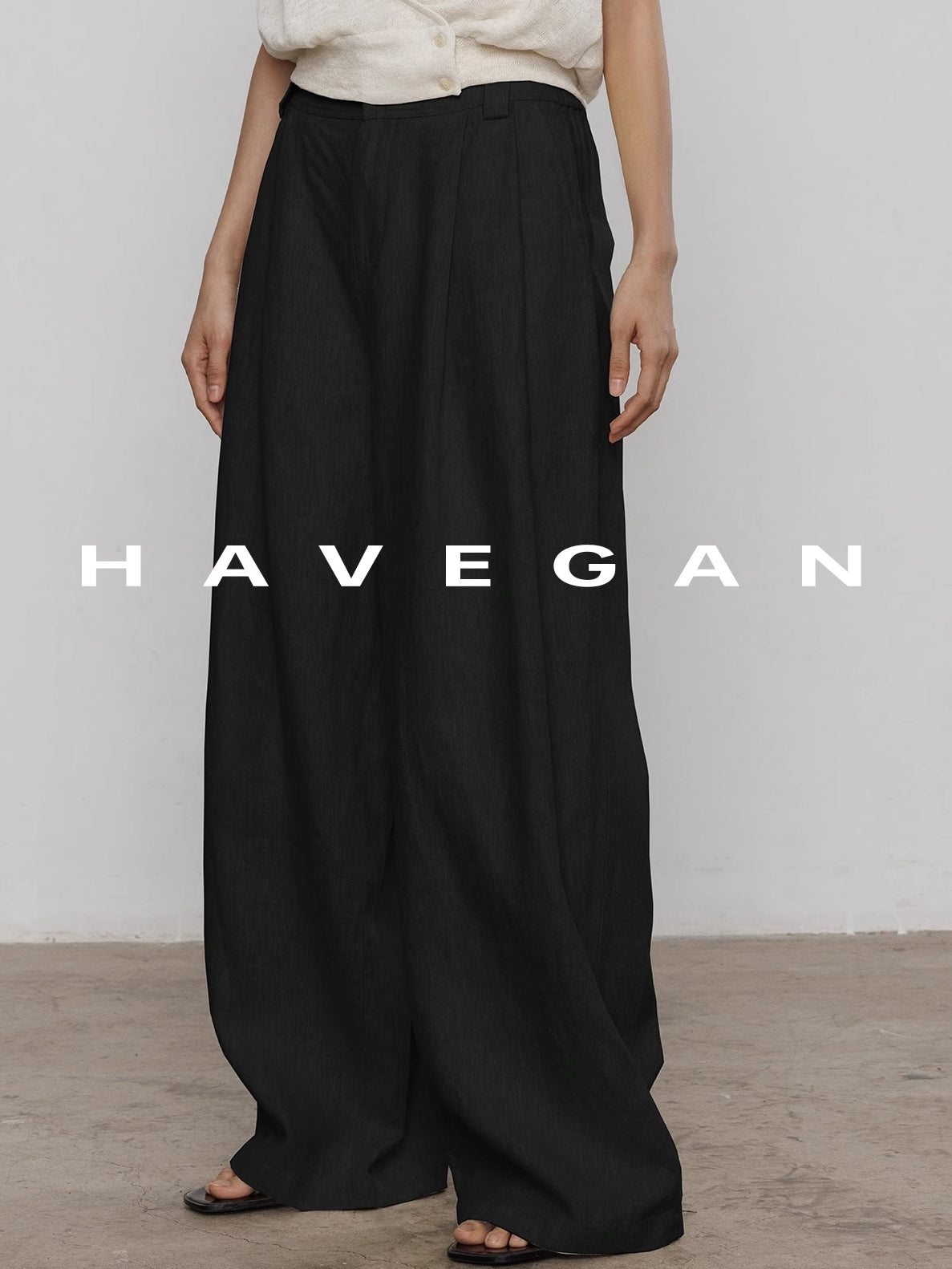 High-Waisted Mopping Pants_BDHL7369